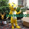 Yellow Cartton Tiger Mascot Costume
