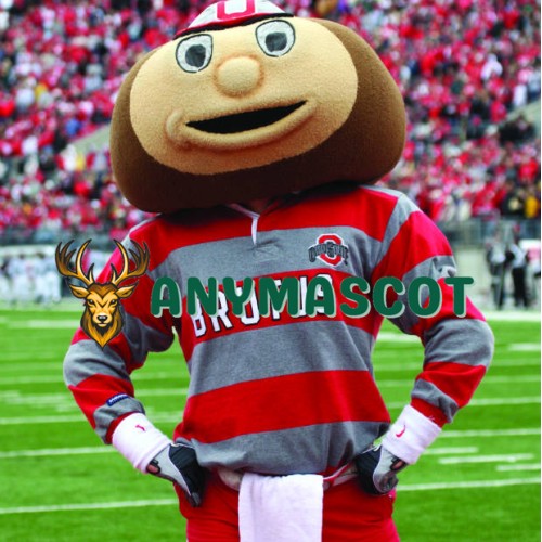 College University Brutus Buckeye Mascot Costume