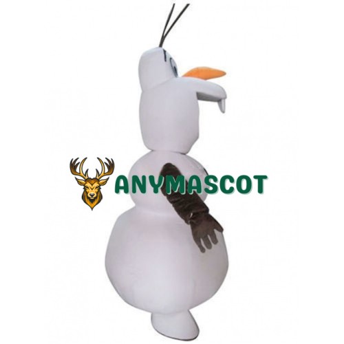 Smiling Olaf Mascot Costume