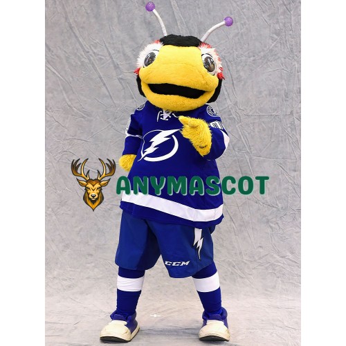 Tampa Bay Lightning mascot Thunderbug
