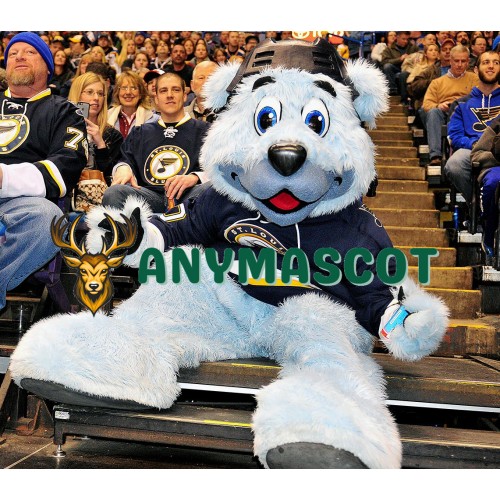 St Louis Blues mascot Louie