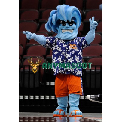 Willie the Wave Awkward Mascot Costume