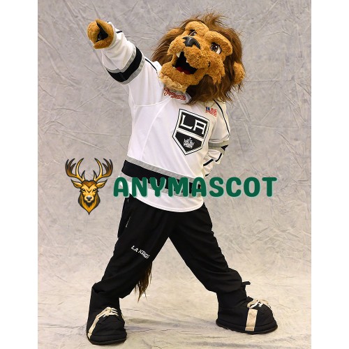 Los Angeles Kings mascot Bailey