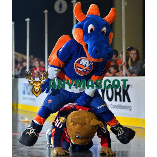 New York Islanders Sparky the Dragon Mascot