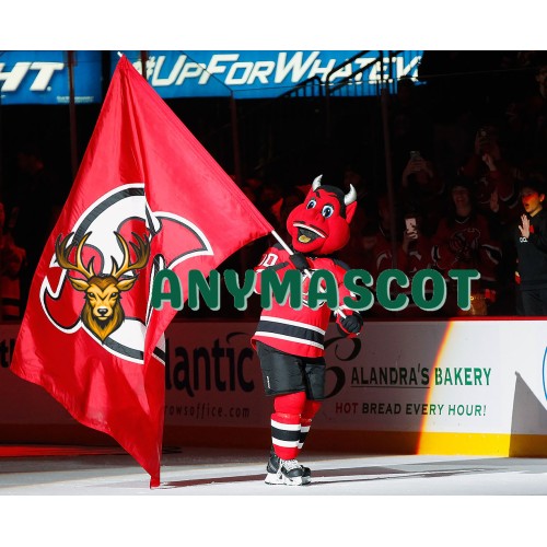 New Jersey Devils mascot NJ Devil