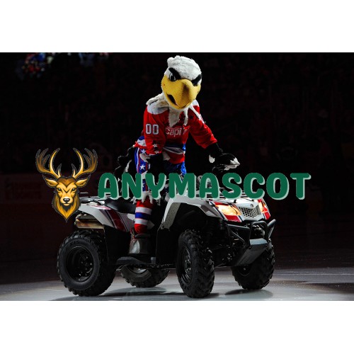 Washington Capitals mascot Slapshot