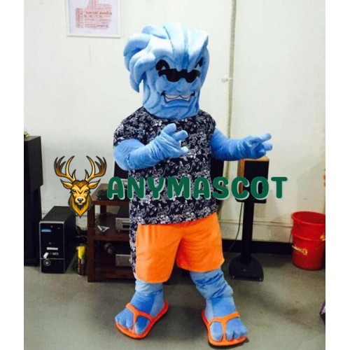 Willie the Wave Awkward Mascot Costume