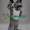 Zebra Mascot Costume