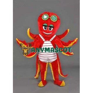 Octopus Costume Plush Mascot