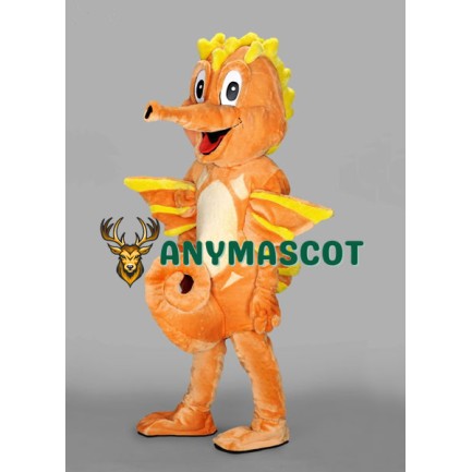 Seahorse Costume - Plush Mascot