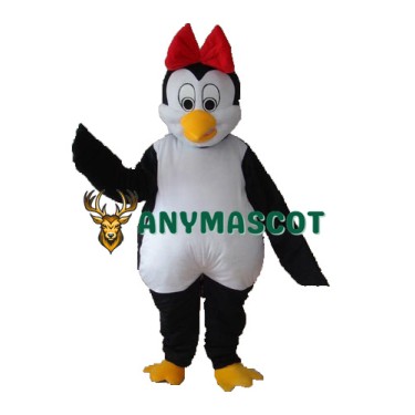 Flower Penguin Mascot Adult Costume