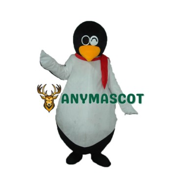 Penguin QQ Mascot Adult Costume