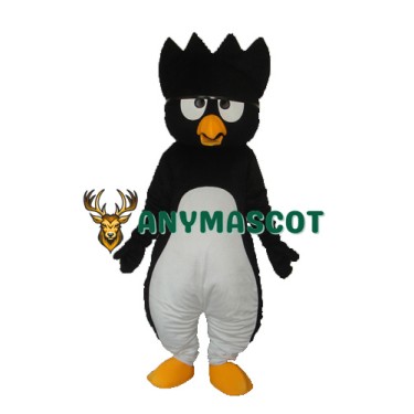 Black Little Penguin Mascot Adult Costume