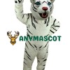 White Tiger Mascot Costume