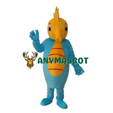 Old Hippocampus Mascot Adult Costume