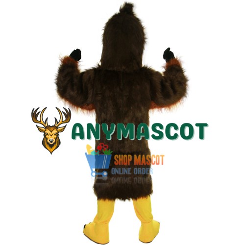 Cute Majestic Hawk Mascot Costume