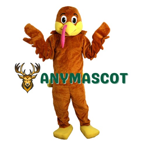Cute Turkey Mascot Costume Adult Costume