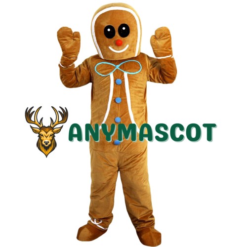 Ginger Bread Boy Mascot Costume