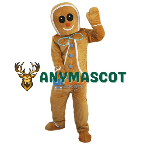 Ginger Bread Boy Mascot Costume