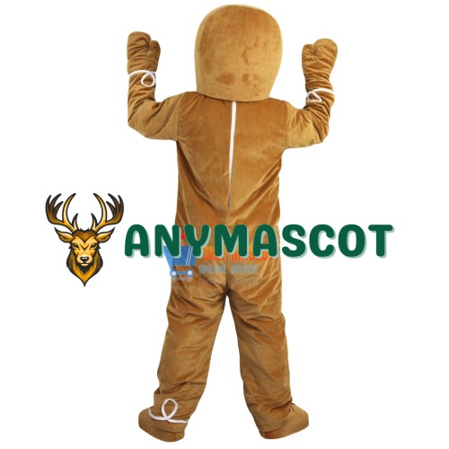 Ginger Bread Boy Mascot Costume