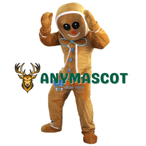 Ginger Bread Boy Mascot Costume
