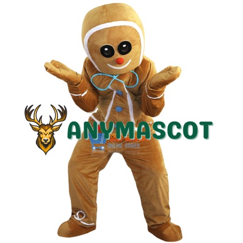 Ginger Bread Boy Mascot Costume