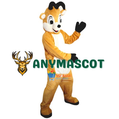 Christmas Deer Mascot Costume Adult Costume