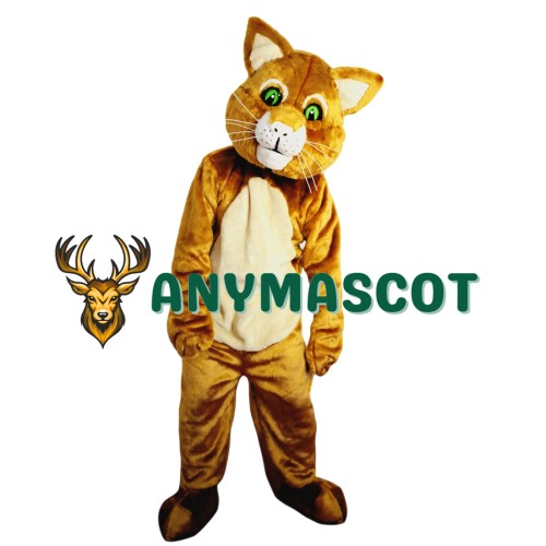 Brown Cat Mascot Costume Adult Costume