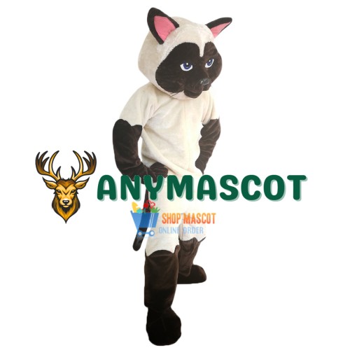 Sally Siamese Cat Mascot Costume Adult Costume