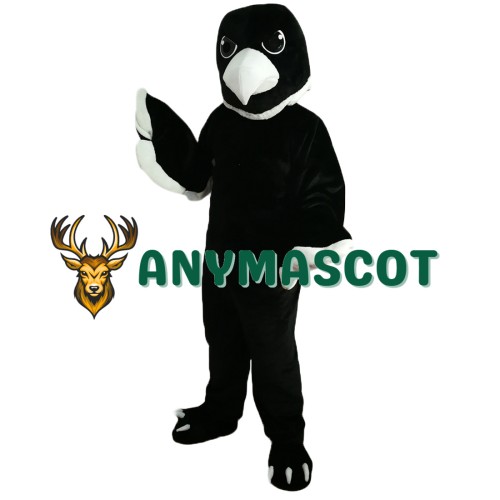 Black Baby Eagle Mascot Costume Adult Costume