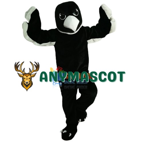 Black Baby Eagle Mascot Costume Adult Costume