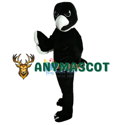 Black Baby Eagle Mascot Costume Adult Costume