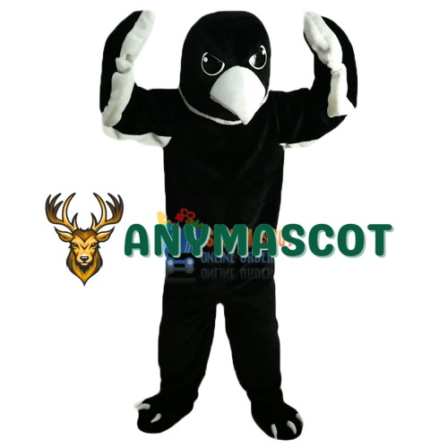 Black Baby Eagle Mascot Costume Adult Costume