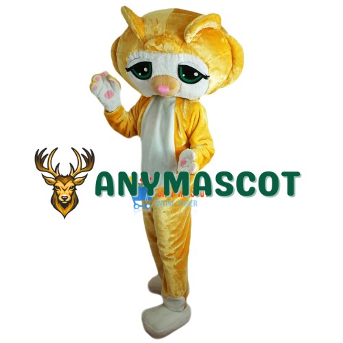 Cartoon Petshop Cat Mascot Costume Adult Costume