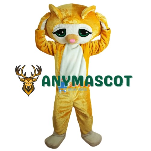 Cartoon Petshop Cat Mascot Costume Adult Costume