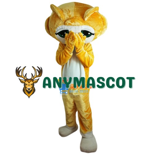 Cartoon Petshop Cat Mascot Costume Adult Costume