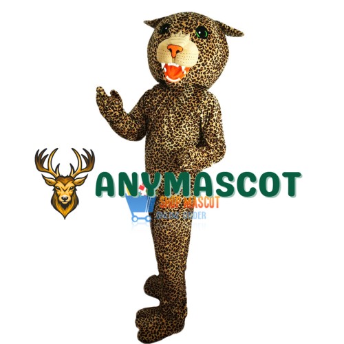 Cat Leopard Mascot Costume Adult Costume