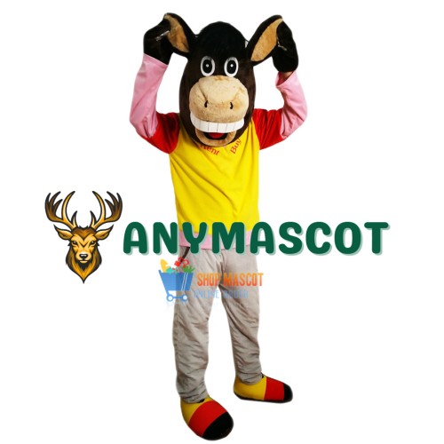 New Donkey Mascot Costume Adult Costume