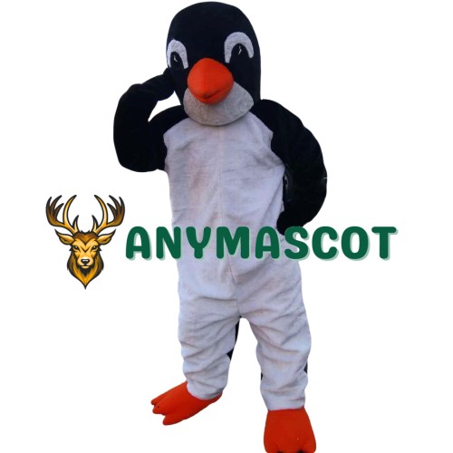 Plush Penguin Mascot Costume