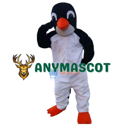 Plush Penguin Mascot Costume