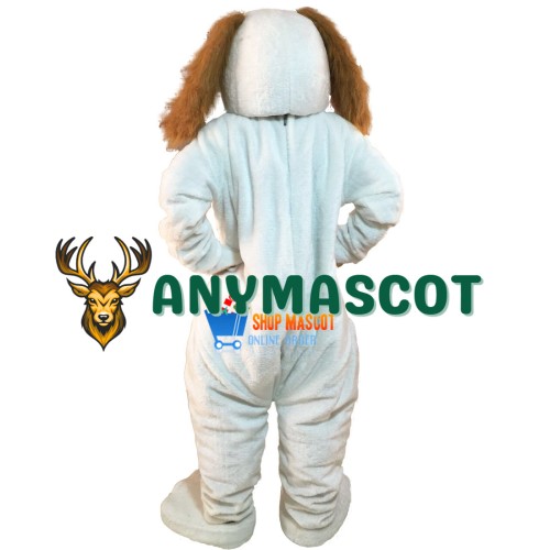 Plush Wizard Dog Mascot Costume