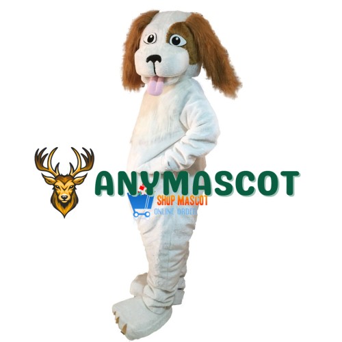 Plush Wizard Dog Mascot Costume
