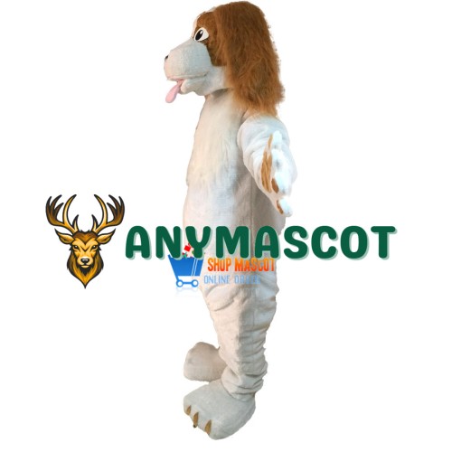 Plush Wizard Dog Mascot Costume