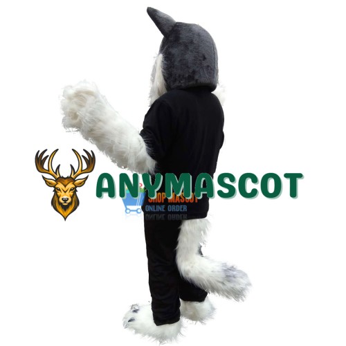 Plush Wolf Husky Mascot Costume