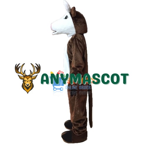 Cute Henry Hereford Cow Mascot Costume
