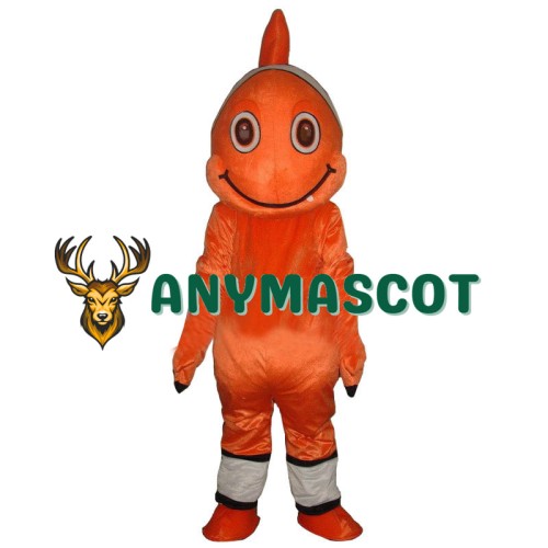 Nemo Clownfish Mascot Costume Buffoon fish Cartoon Fancy Dress