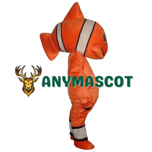 Nemo Clownfish Mascot Costume Buffoon fish Cartoon Fancy Dress