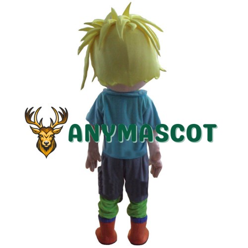 Boy Ragazzo Mascot Costume Cartoon Fancy Dress