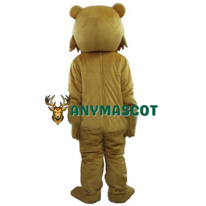 Brown Bear Adult Mascots Costume Fancy Dress