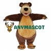 Masha Bear Ursa Grizzly Mascot Costume Cartoon